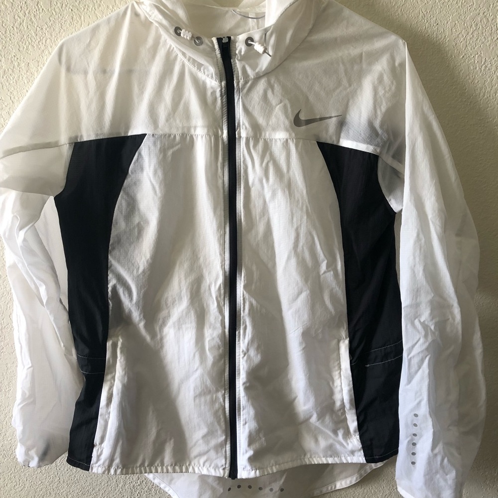 NIKE clear windbreaker